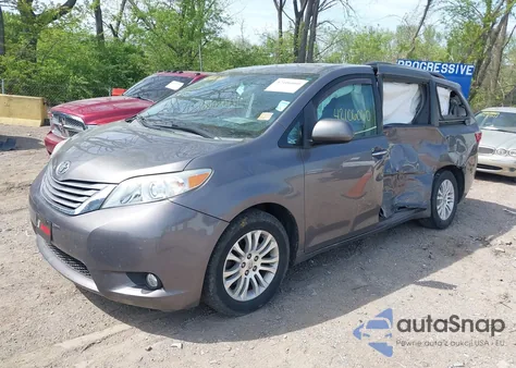 2016 Toyota Sienna Xle 8 Passenger из США, поврежденный, VIN 5TDYK3DC0GS764053